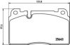 HELLA 8DB 355 020-241 Brake Pad Set, disc brake